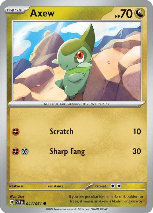 Axew - 044/064 Common SV: Shrouded Fable