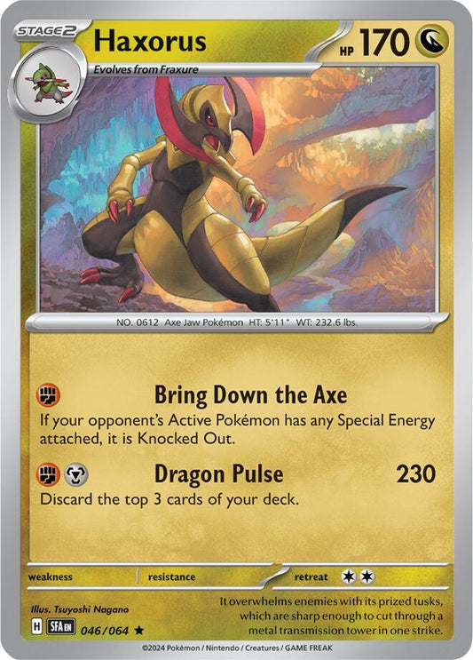 Haxorus - 046/064 Rare SV: Shrouded Fable