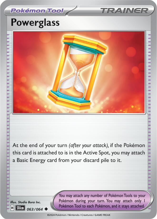 Powerglass - 063/064 063/064 Uncommon Shrouded Fable Pokémon card