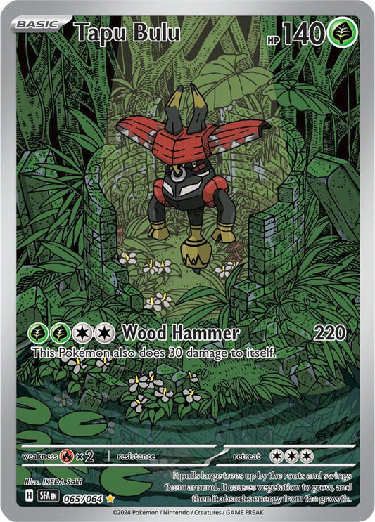 Tapu Bulu - 065/064 Illustration Rare SV: Shrouded Fable