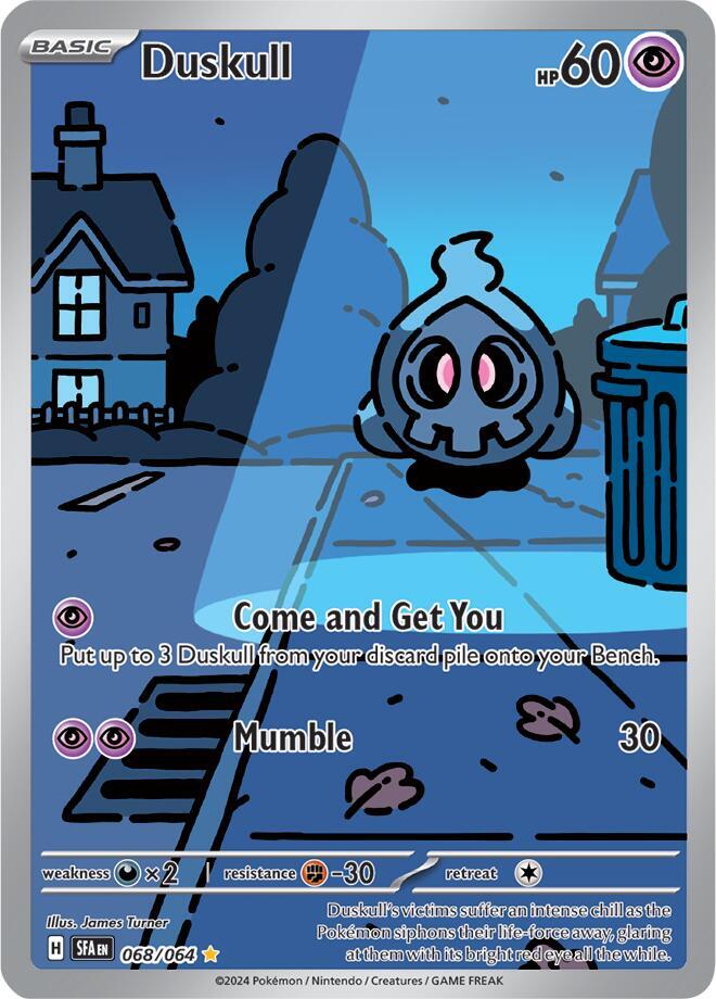 Duskull - 068/064 Illustration Rare SV: Shrouded Fable