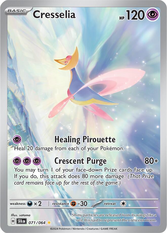 Cresselia - 071/064 071/064 Illustration Rare Shrouded Fable Pokémon card