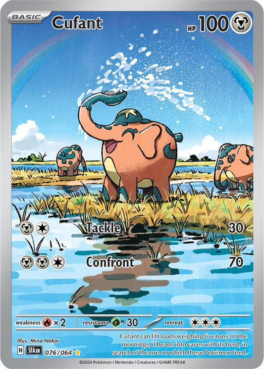 Cufant - 076/064 076/064 Illustration Rare Shrouded Fable Pokémon card
