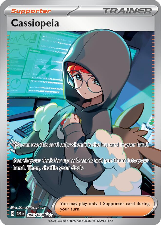 Cassiopeia - 086/064 086/064 Ultra Rare Shrouded Fable Pokémon card
