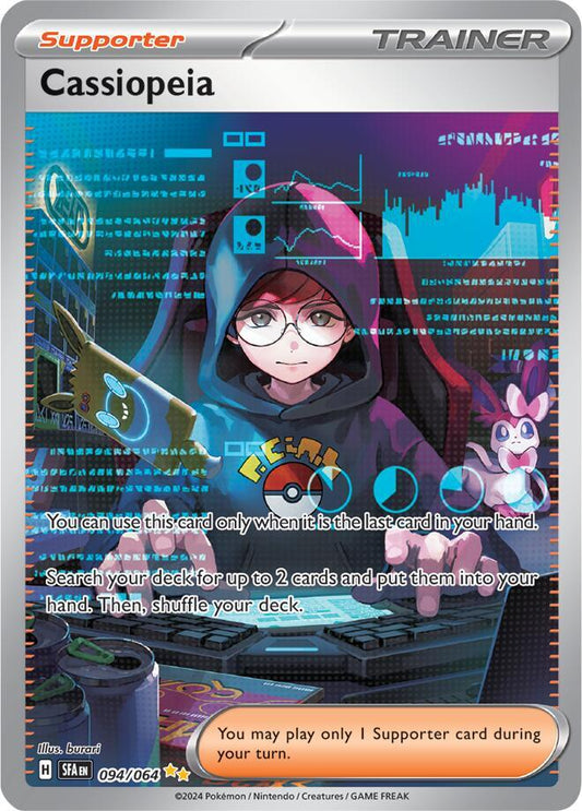 Cassiopeia - 094/064 094/064 Special Illustration Rare Shrouded Fable Pokémon card