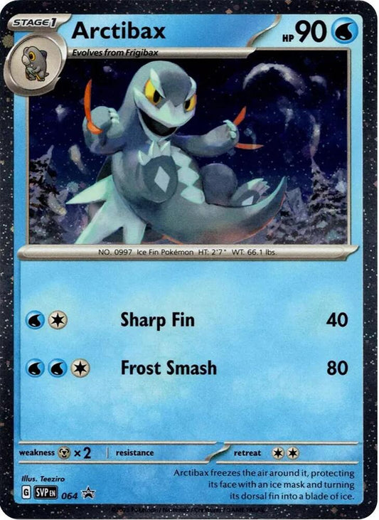 Arctibax - 064 (Cosmos Holo) - 064 Promo SV: Scarlet & Violet Promo Cards