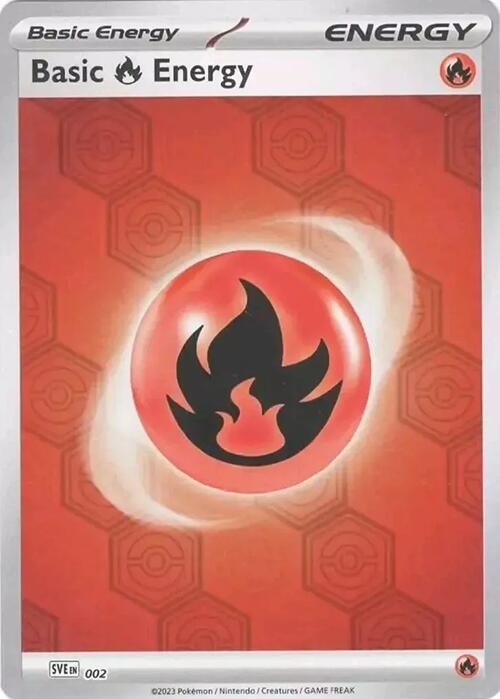 Basic Fire Energy 2 Common Shrouded Fable Pokémon card