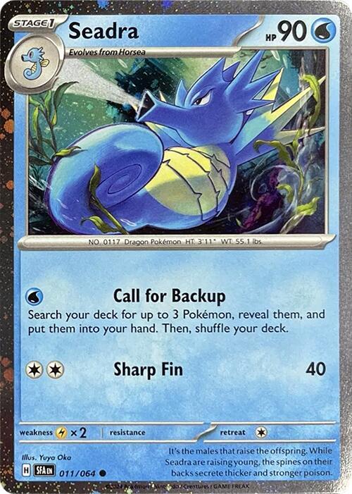 Seadra - 011/064 (Cosmos Holo) 011/064 Promo Miscellaneous Cards & Products Pokémon card