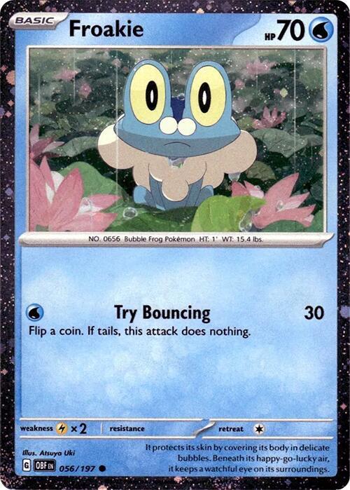 Froakie - 056/197 (Cosmos Holo) 056/197 Promo Miscellaneous Cards & Products Pokémon card