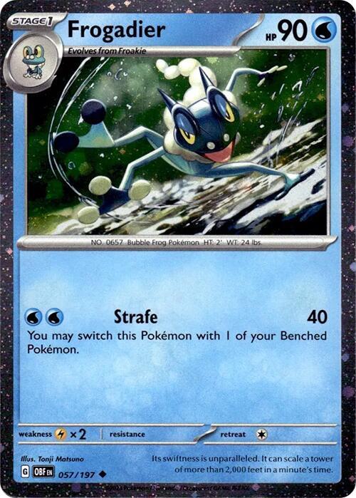 Frogadier - 057/197 (Cosmos Holo) 057/197 Promo Miscellaneous Cards & Products Pokémon card
