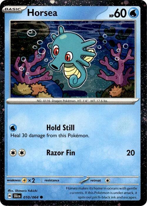Horsea - 010/064 (Cosmos Holo) 010/064 Promo Miscellaneous Cards & Products Pokémon card