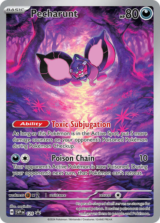 Pecharunt - 129 - 129 Promo SV: Scarlet & Violet Promo Cards