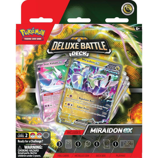 Deluxe Battle Deck [Miraidon ex] - Miscellaneous Cards & Products