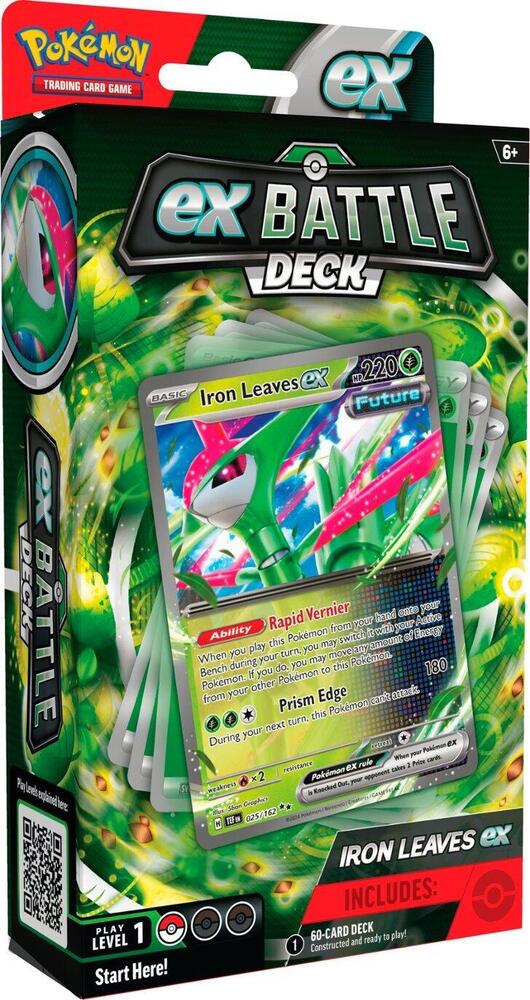 ex Battle Deck [Iron Leaves ex] Miscellaneous Cards & Products Pokémon card