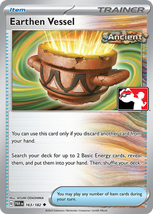 Earthen Vessel 163/182 Uncommon Prize Pack Series Cards Pokémon card
