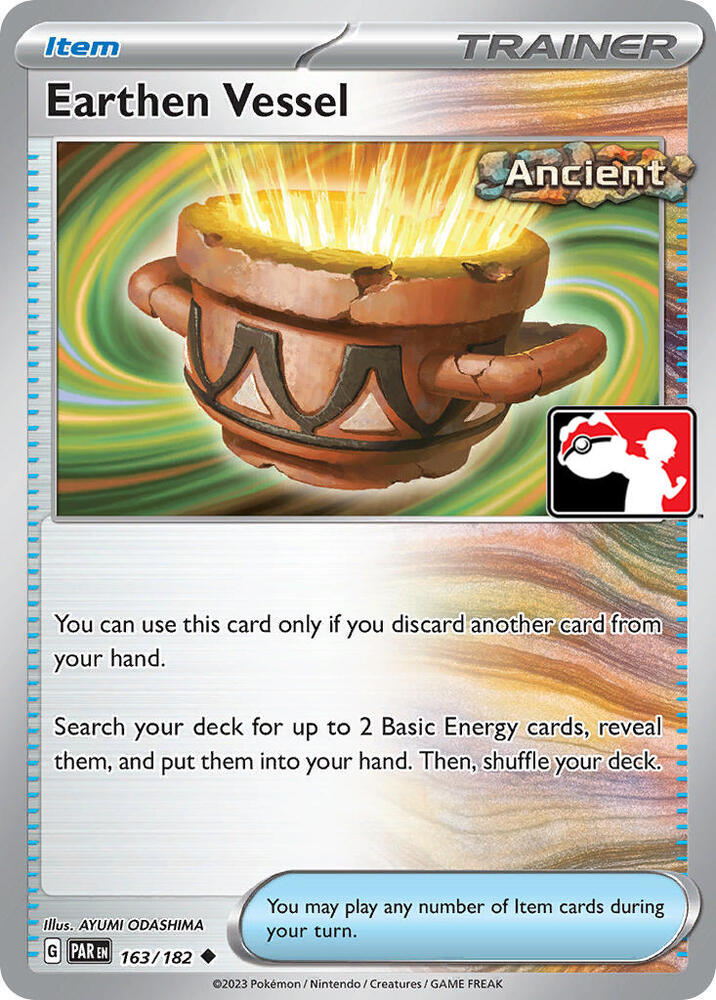Earthen Vessel - 163/182 163/182 Uncommon Prize Pack Series Cards Pokémon card