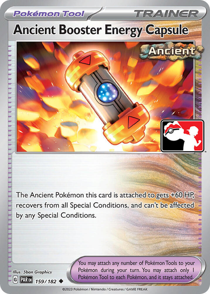 Ancient Booster Energy Capsule - 159/182 159/182 Uncommon Prize Pack Series Cards Pokémon card