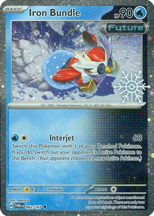 Iron Bundle (Holiday Calendar) 062/167 Uncommon Miscellaneous Cards & Products Pokémon card