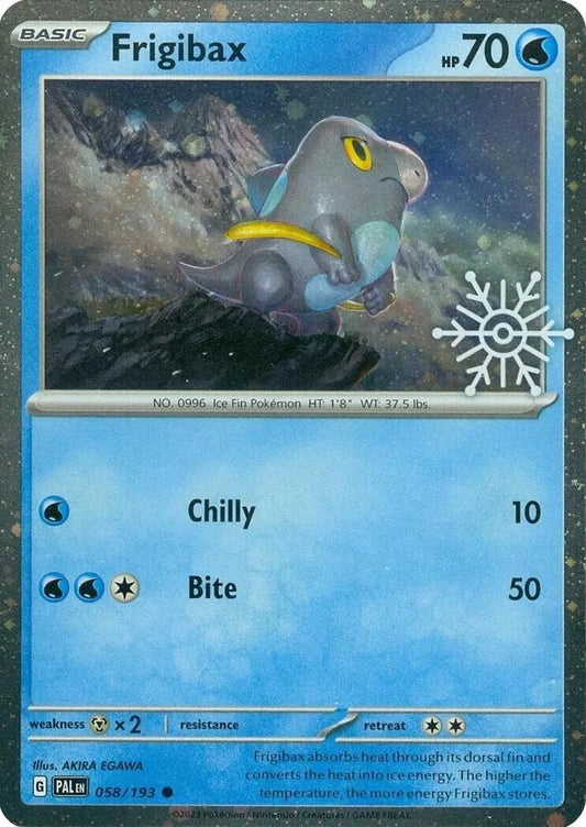 Frigibax - 058/193 (Holiday Calendar) 058/193 Common Miscellaneous Cards & Products Pokémon card