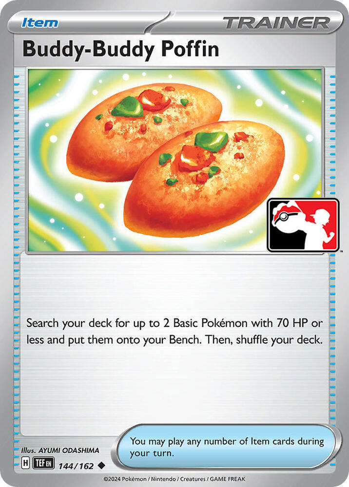 Buddy-Buddy Poffin - 144/162 144/162 Uncommon Prize Pack Series Cards Pokémon card