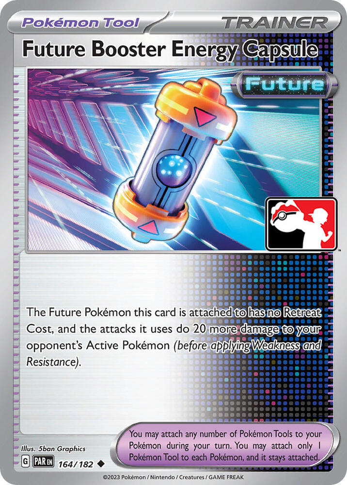 Future Booster Energy Capsule - 164/182 164/182 Uncommon Prize Pack Series Cards Pokémon card