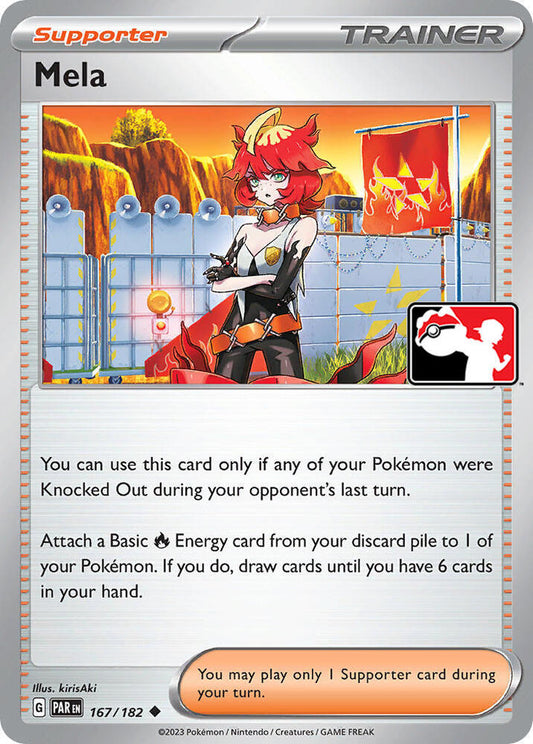 Mela 167/182 Uncommon Prize Pack Series Cards Pokémon card