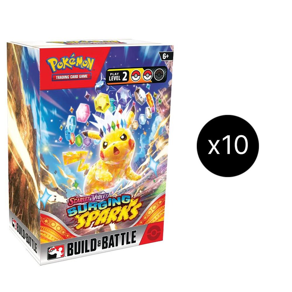 Surging Sparks Build & Battle Box Display Pokémon card
