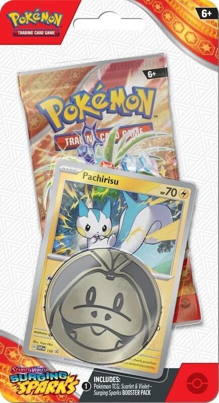 Surging Sparks Single Pack Blister [Pachirisu] - SV08: Surging Sparks