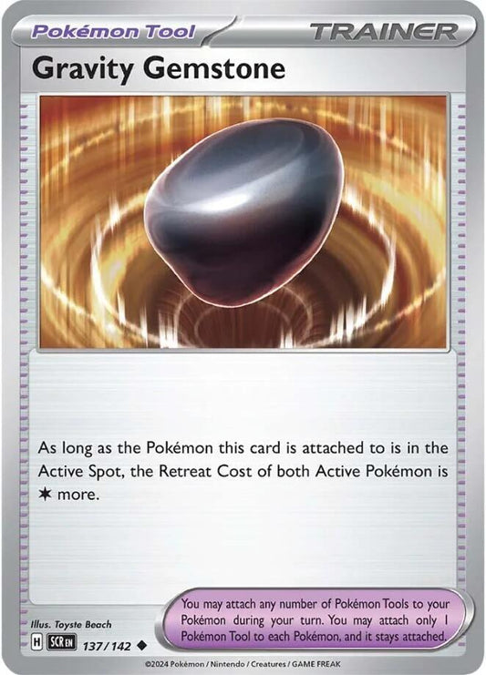 Gravity Gemstone 137/142 Uncommon Stellar Crown Pokémon card