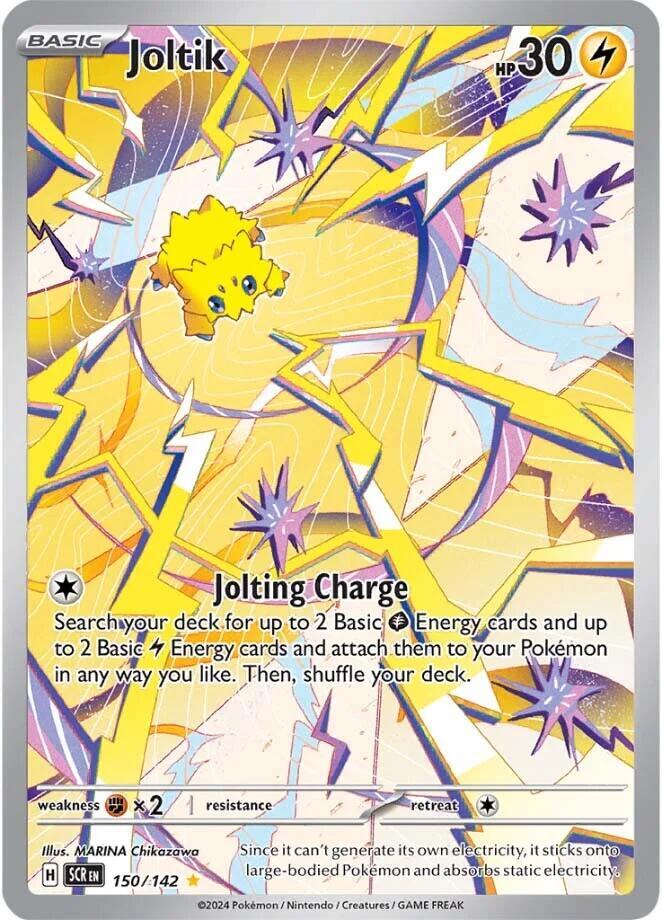 Joltik - 150/142 150/142 Illustration Rare Stellar Crown Pokémon card