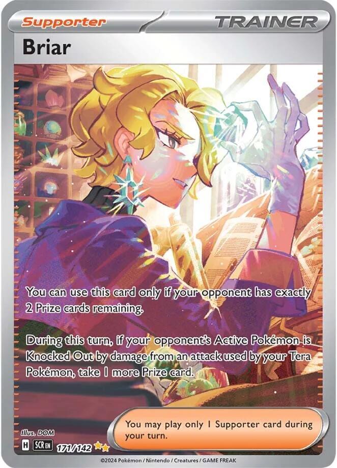 Briar - 171/142 171/142 Special Illustration Rare Stellar Crown Pokémon card