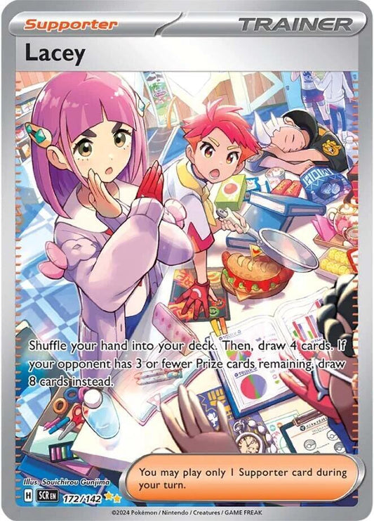 Lacey - 172/142 172/142 Special Illustration Rare Stellar Crown Pokémon card