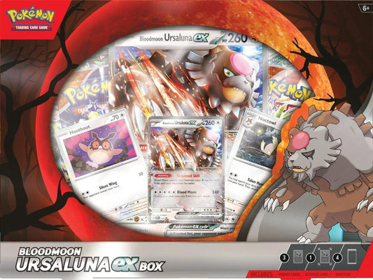 Bloodmoon Ursaluna ex Box Miscellaneous Cards & Products Pokémon card