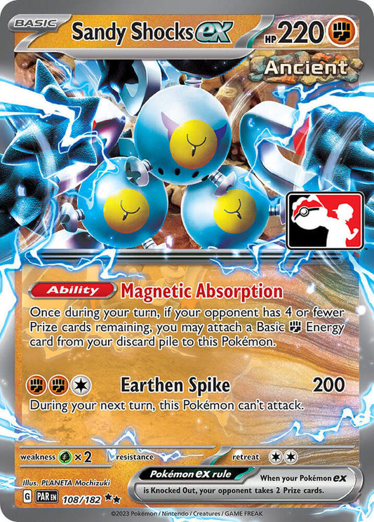 Sandy Shocks ex - 108/182 Double Rare Prize Pack Series Cards