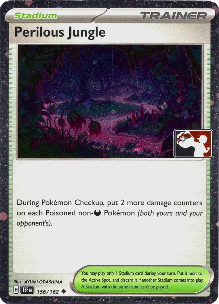 Perilous Jungle - 156/162 (Cosmos Holo) 156/162 Uncommon Prize Pack Series Cards Pokémon card