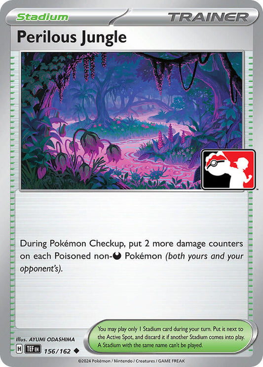 Perilous Jungle - 156/162 Uncommon Prize Pack Series Cards