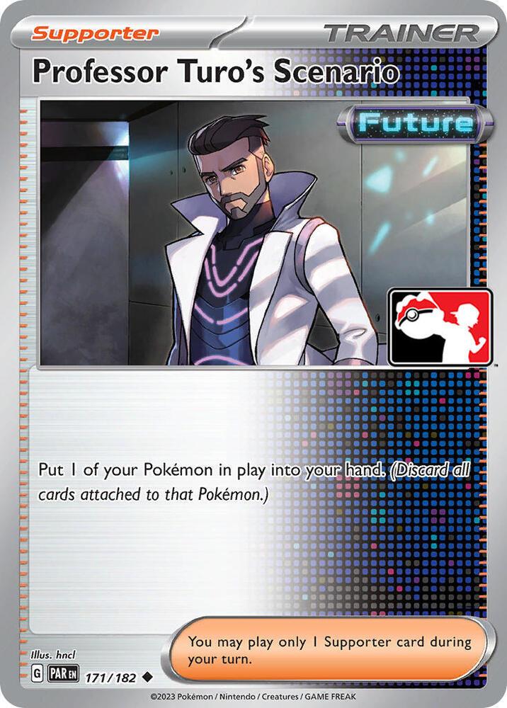 Professor Turo's Scenario - 171/182 171/182 Uncommon Prize Pack Series Cards Pokémon card