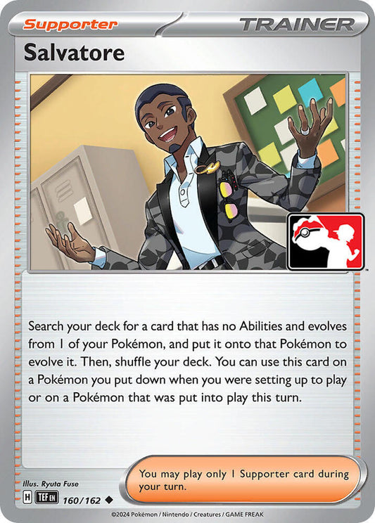 Salvatore - 160/162 160/162 Uncommon Prize Pack Series Cards Pokémon card