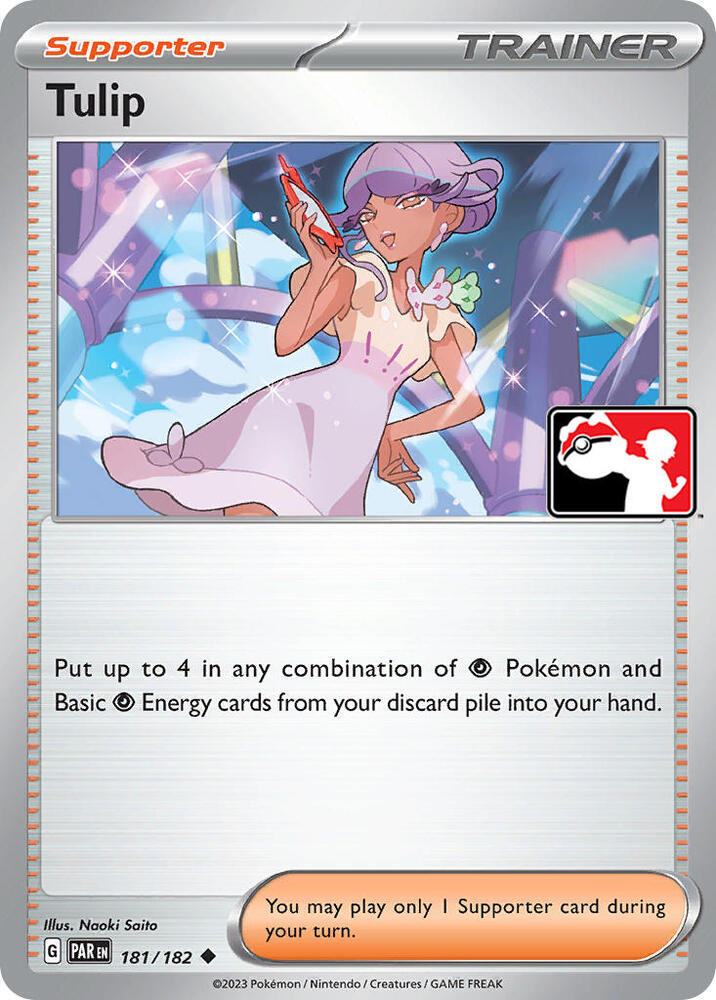 Tulip - 181/182 181/182 Uncommon Prize Pack Series Cards Pokémon card