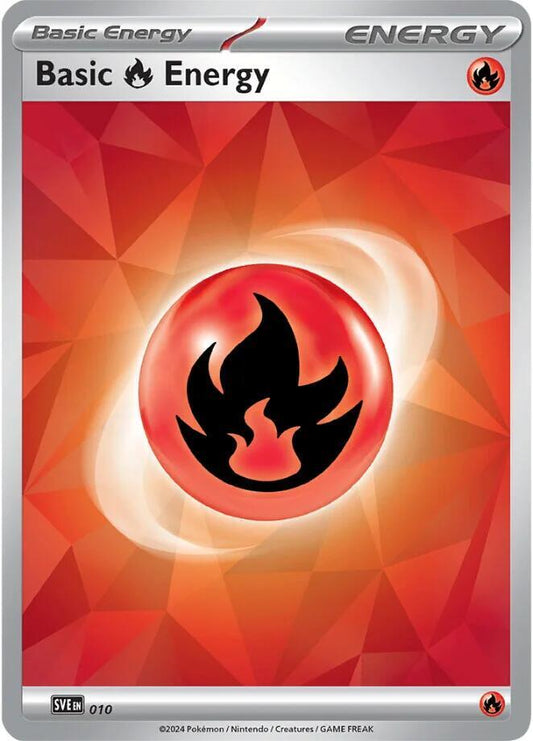 Basic Fire Energy - 010 Common SV07: Stellar Crown