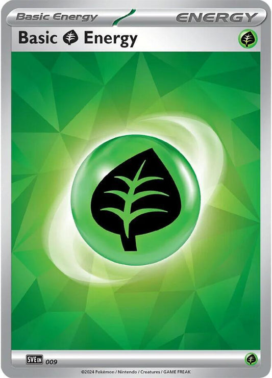 Basic Grass Energy - 009 Common SV07: Stellar Crown
