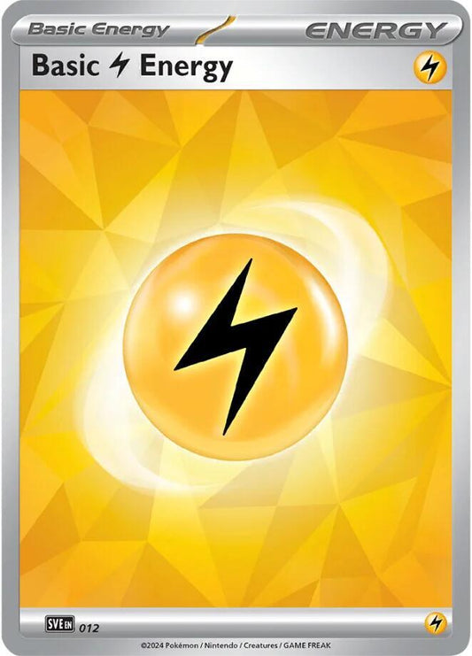 Basic Lightning Energy - 012 Common SV07: Stellar Crown