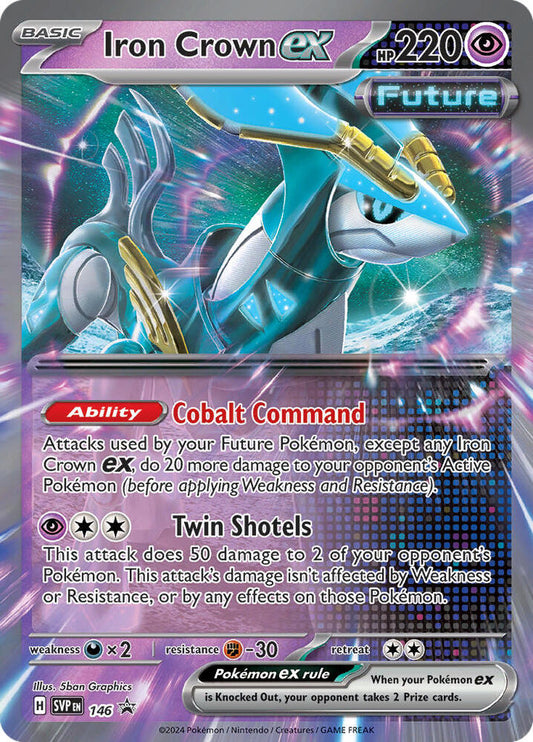 Iron Crown ex - 146 - 146 Promo SV: Scarlet & Violet Promo Cards
