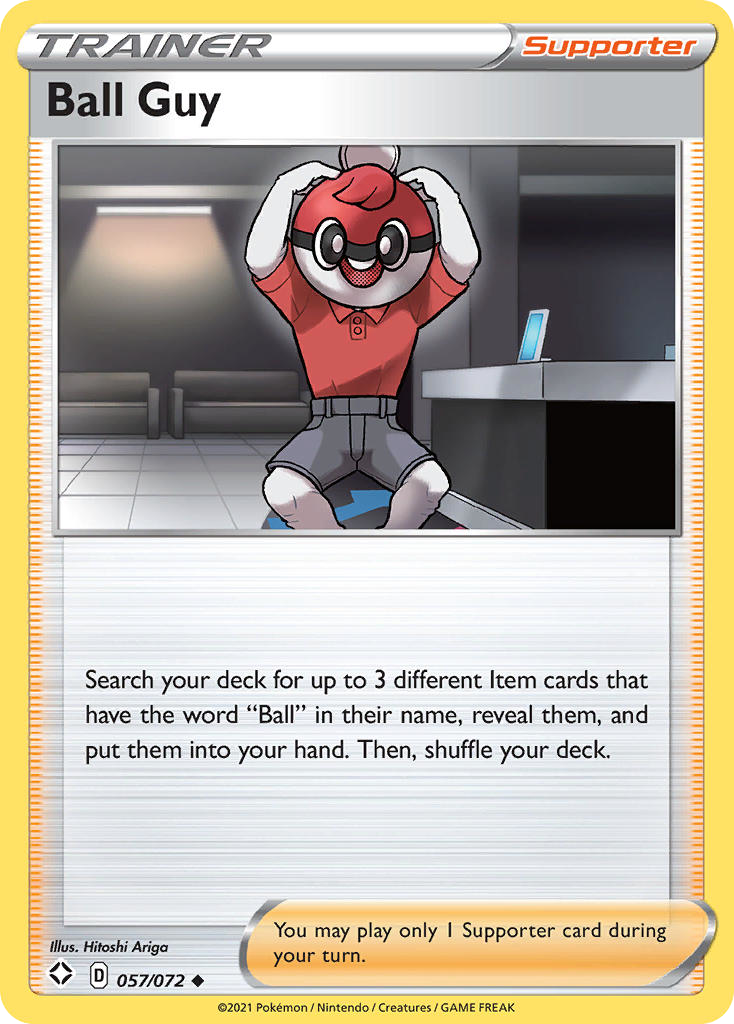 Ball Guy 057/072 Uncommon Shining Fates