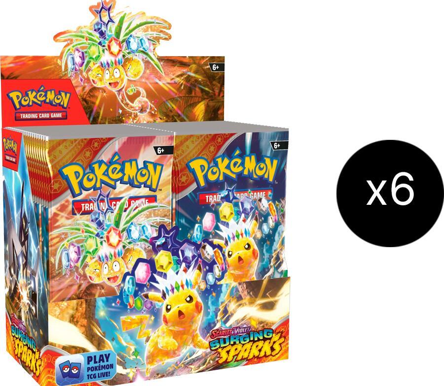 Surging Sparks Booster Box Case Pokémon card