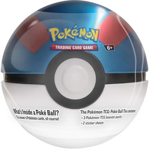 Pokemon - Poke Ball Tin - Great Ball (Q4 2024) Miscellaneous Cards & Products Pokémon card
