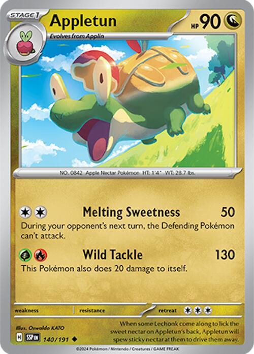 Appletun - 140/191 Uncommon SV08: Surging Sparks
