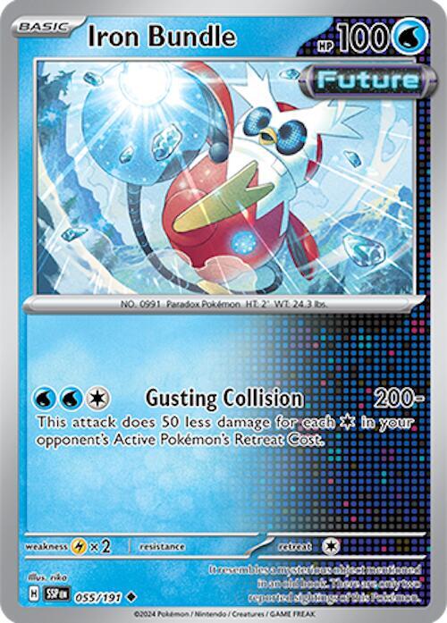 Iron Bundle 055/191 Uncommon Surging Sparks Pokémon card
