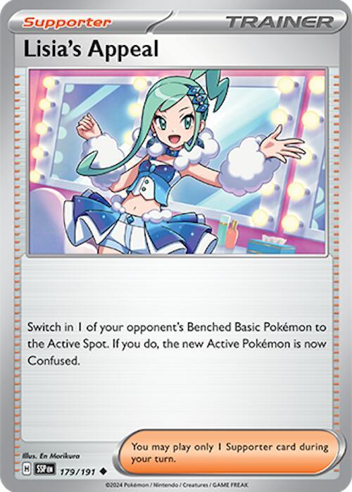Lisia's Appeal - 179/191 Uncommon SV08: Surging Sparks