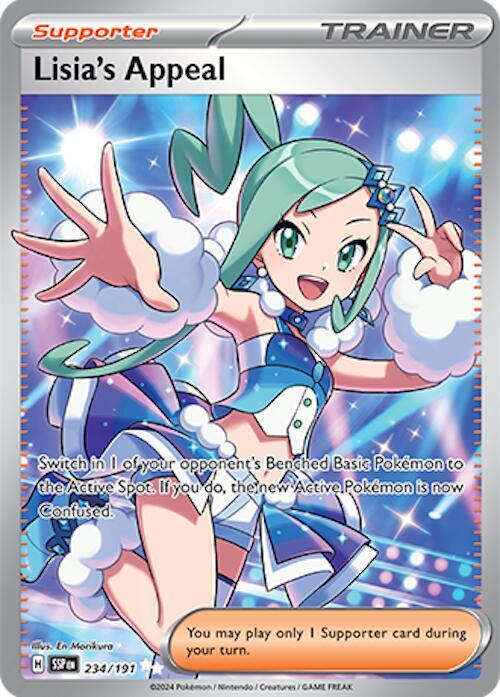Lisia's Appeal - 234/191 234/191 Ultra Rare Surging Sparks Pokémon card